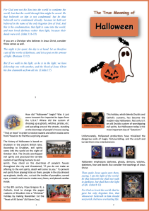 Halloween tract 2023 English new